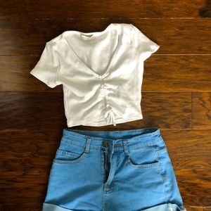 Pullbear M crop top